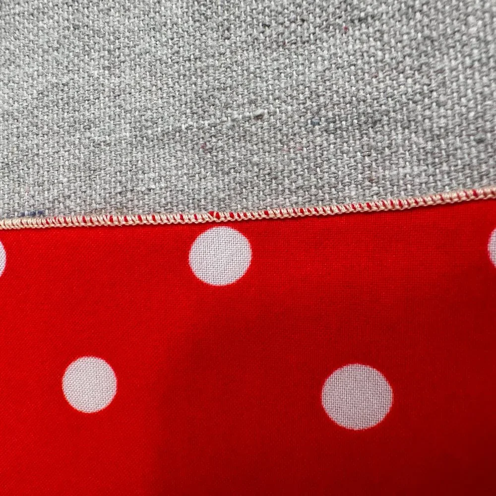 Vintage 50's  Ray Strauss all Polyester Rockabilly mid century scarf polka dot